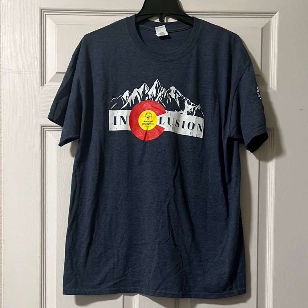 Gildan Blue Short Sleeve Tee